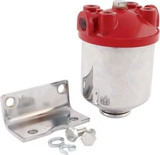 Allstar Performance 40250 Fuel Filter Chrome Canister
