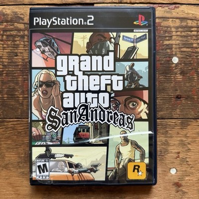 Grand Theft Auto San Andreas PS2 PlayStation  2
