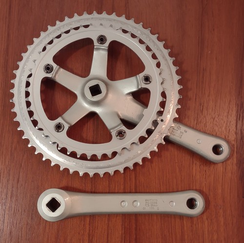 Vintage Shimano Bike Crank FC-1055 Road 105 170 mm Double - Picture 11 of 12