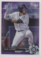2017 Bowman Chrome Prospects Purple Refractor 186/250 Drew Jackson #BCP99 4h5