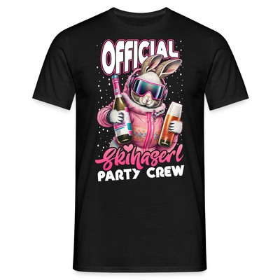 Official Skihaserl Party Crew Apres Ski Männer T-Shirt