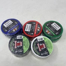 F4P PVC Electrical Tape 10-Pack Multi-Color 3/4 in x 66 ft