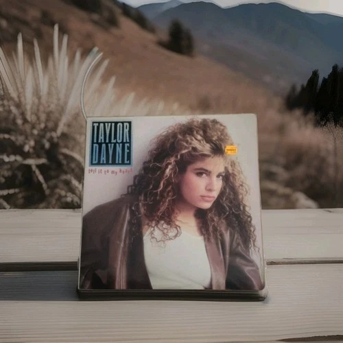Taylor Dayne Tell It To My Heart LP (1987 Arista Records) Near Mint