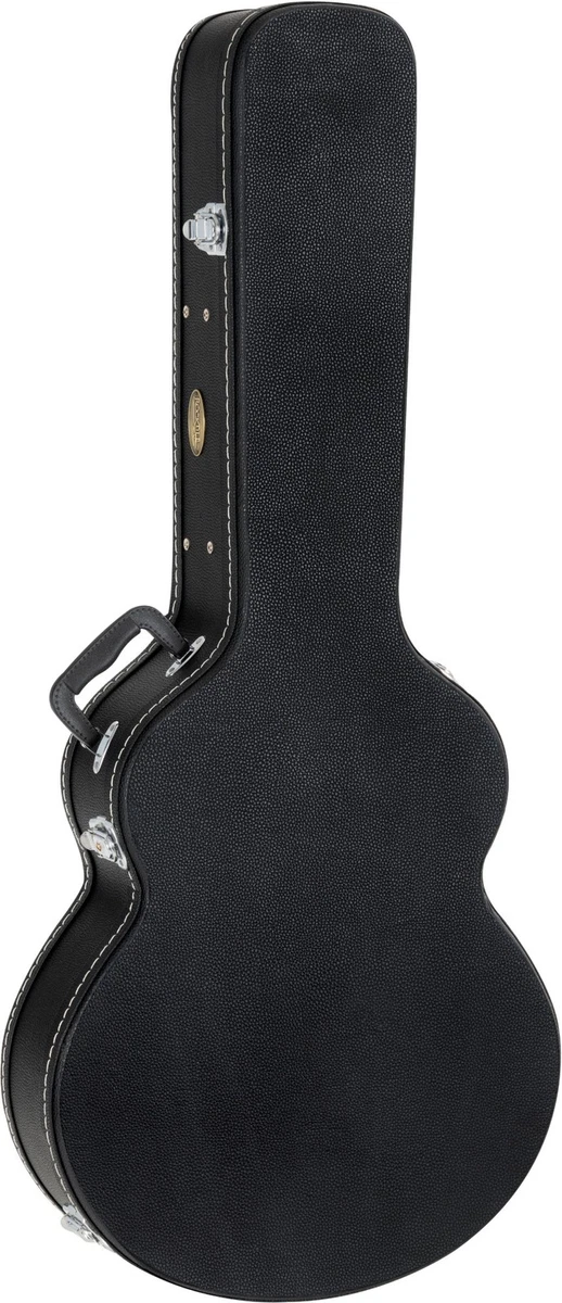 Rocktile Jumbo Western Gitarre Koffer E-Gitarre Gigbag Hardcase Leder Trage Case