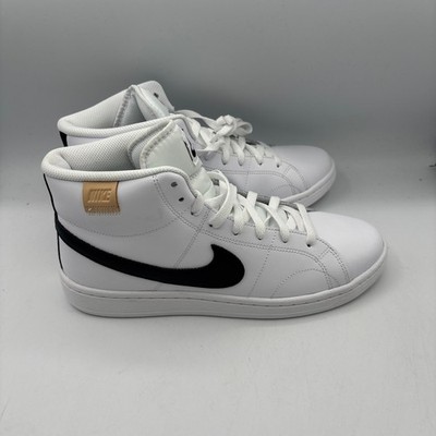 Nike Court Royale 2 Mid Mens Sneakers 8 White Black Onyx CQ9179-100
