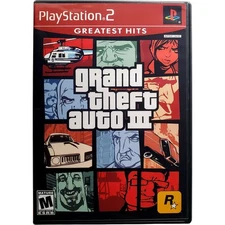 Grand Theft Auto III Greatest Hits - Sony Playstation 2 Pristine Authentic