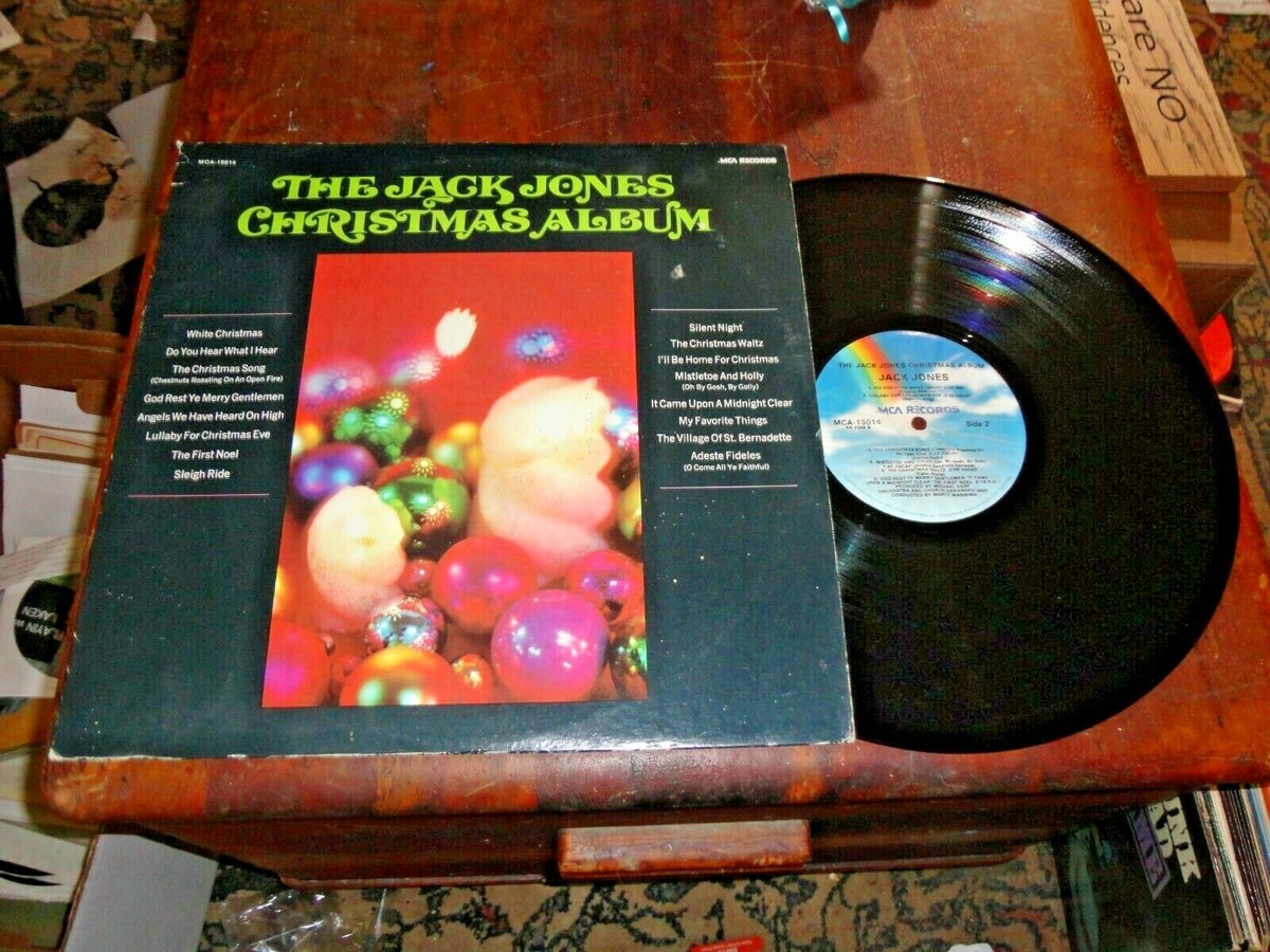 The Jack Jones Christmas Album MCA 15014 Black Cover NM/VG+ MG
