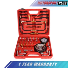0-140 psi / 0~10bar Manometer Fuel Injection Pressure Tester Gauge Kit System