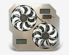 Flex-A-Lite 104641 Fan Electric 15" dual shrouded puller variable speed control