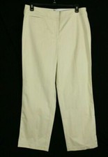 Tommy Hilfiger Women's Chino Pants Beige Stretch Size 16
