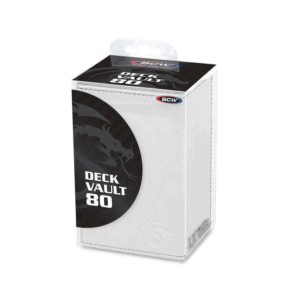 Bóveda de cubierta BCW con bandeja de dados extraíble blanca sellada Foto 2 de 3