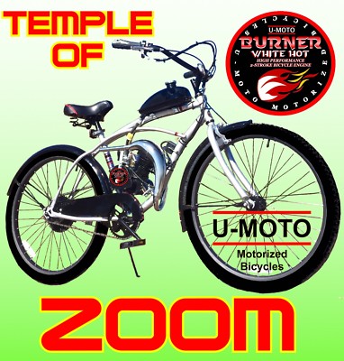 DIY 2-STROKE 66CC/80CC MOTORIZED BIKE KIT BICYCLE