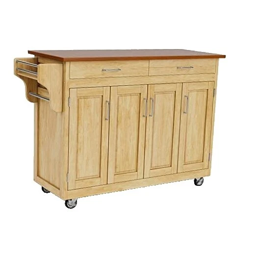 Casa de campo madera de caucho Muebles para el Hogar