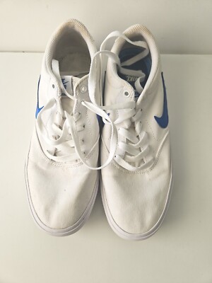 Nike Mens Sb Charge Shoes Size 7.5 Low WHITE Cd6279 104 