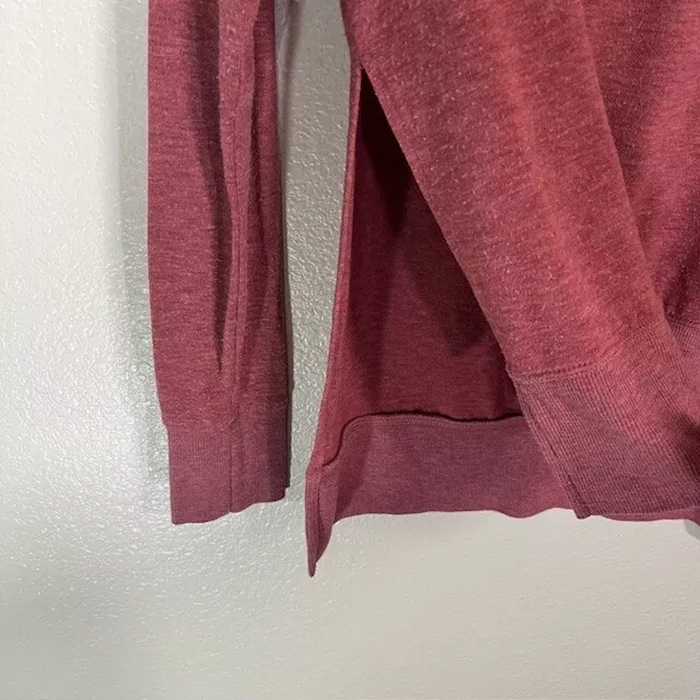 alo-yoga high low pullover athleisure sweatshirt