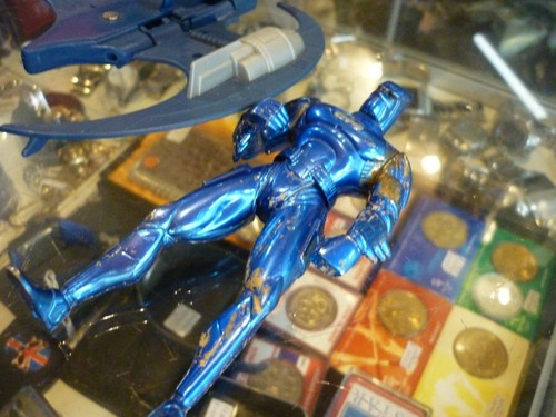 1994 Kenner Legend of Batman Flightpak Knight Deluxe Metallic - ¡Stock original! - Imagen 8 de 12