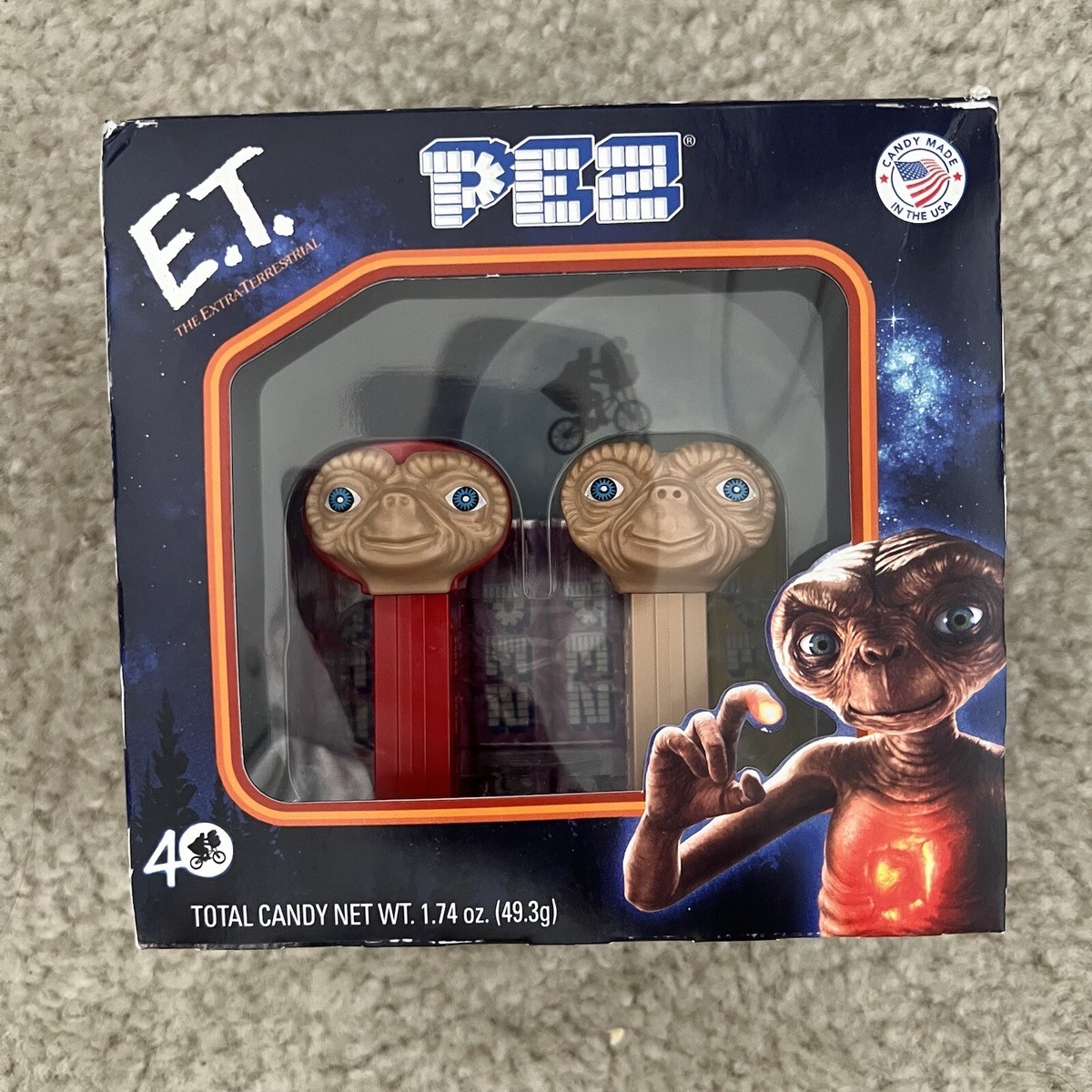 E.T 40周年記念 PEZセット PEZ E.T. 40周年記念 ボックス入り 2点セット ミニサイズ ペッツ