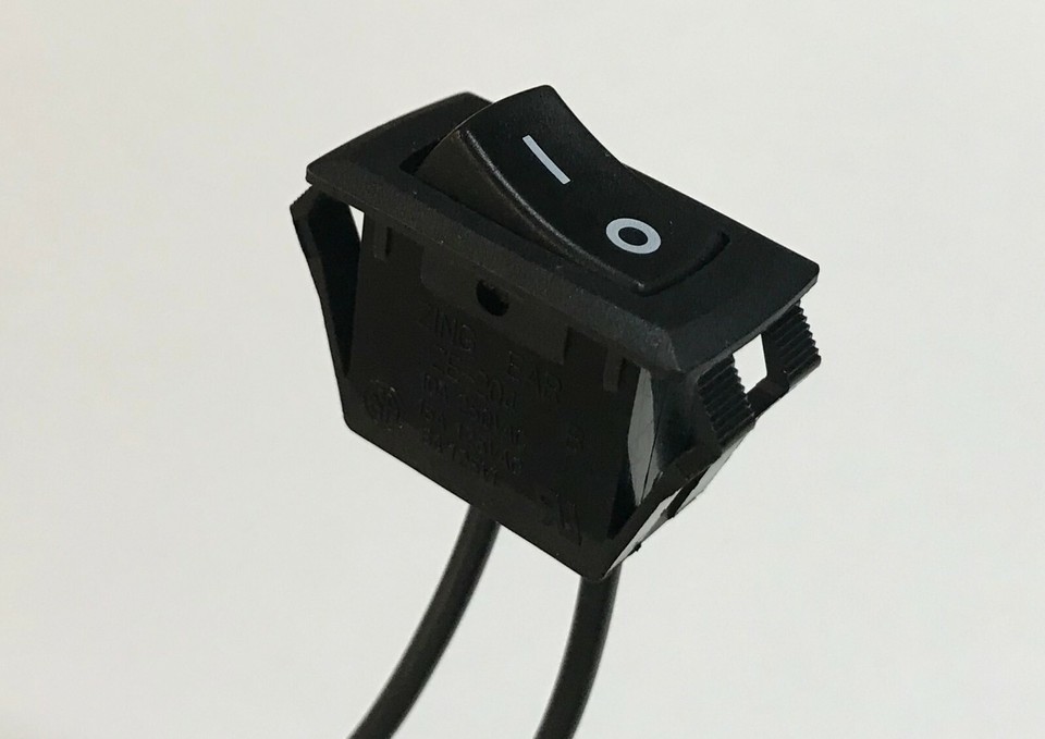 Zing Ear ZE-204B Rocker On-Off Switch (1 Piece) | eBay