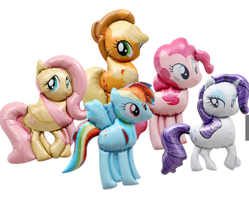 My Little Pony Balloon Set Birthday Party 20-24 inches tall each 5 pc Balloons