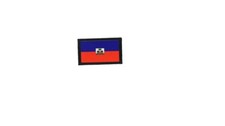 aufn&auml;her gedruckt abzeichen Aufb&uuml;gel flagge patch fahne haiti