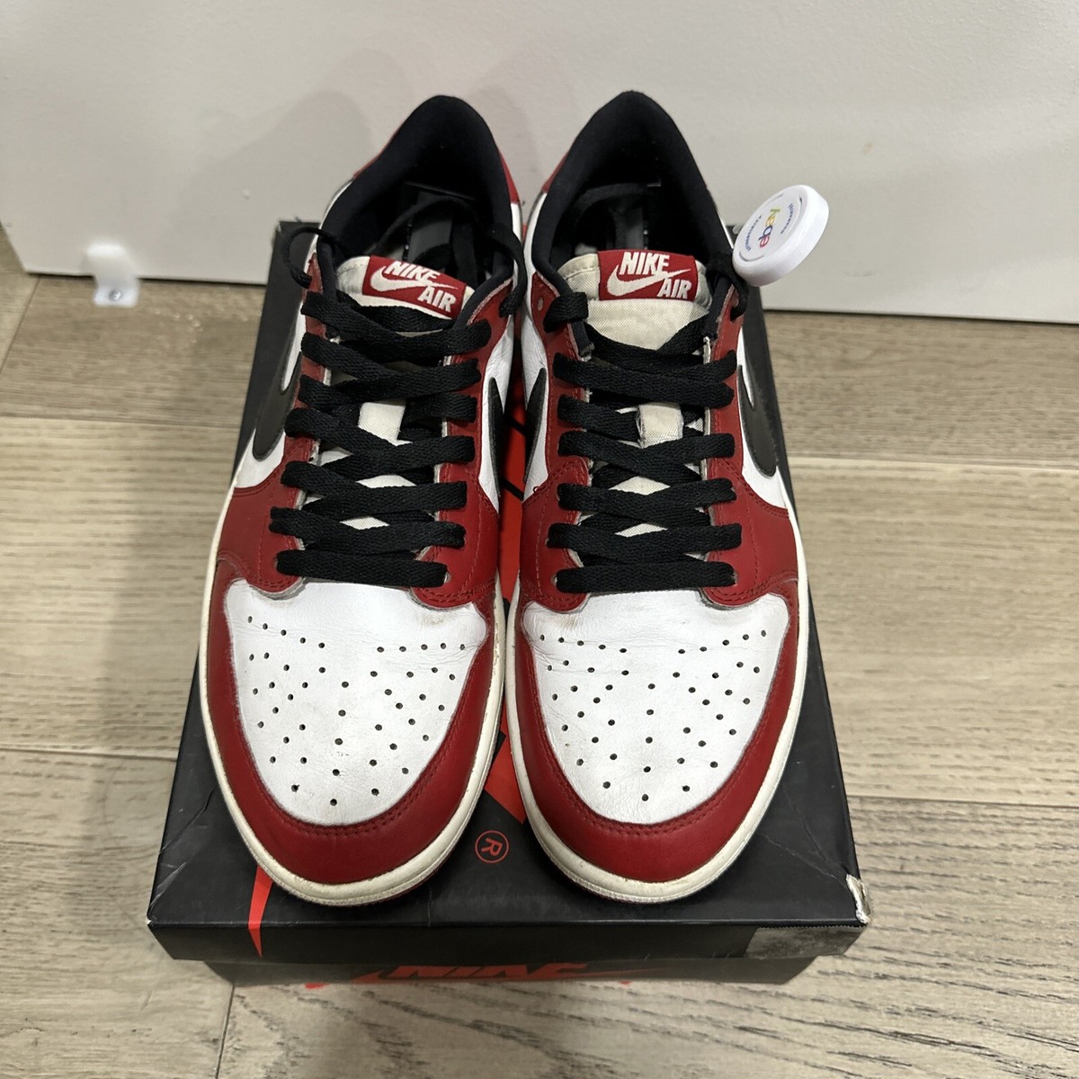 Jordan 1 Low OG Chicago 2016 Size 10 705329-600 | eBay