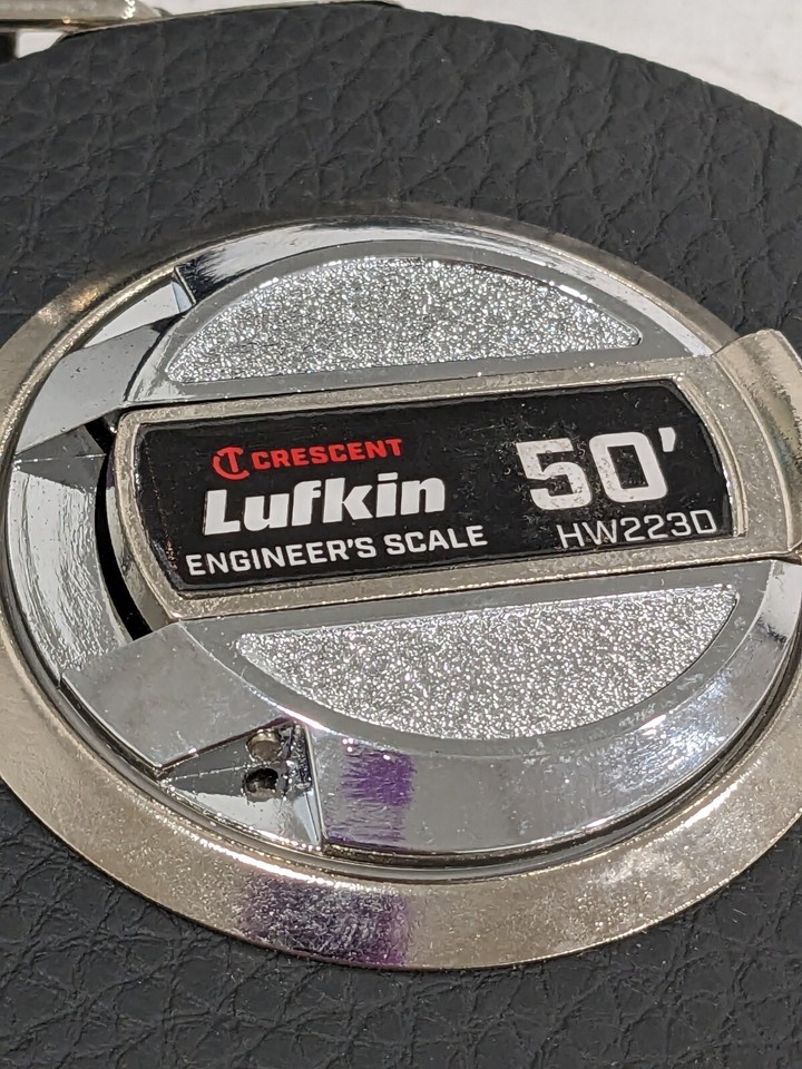 LUFKIN Engineer's Tape Measure 3/8 Inch x 50 Feet HW223D eBay