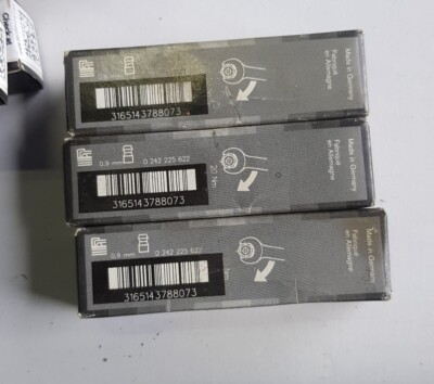 Genuine OE BOSCH Ignition 0242225622 / HR9BC+ SUPER PLUS Spark Plug 3 Pack