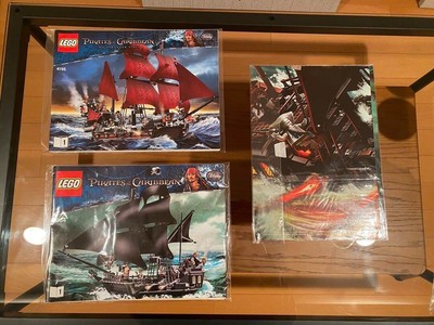 LEGO Pirates of the Caribbean 4184 4195 The Black Pearl USED In 