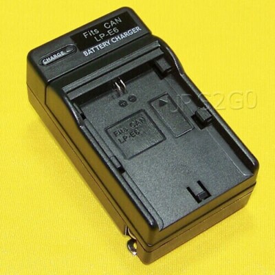 Fits CANON EOS 60D 6D 7D 5D Mark II Battery Charger LC-E6 LC-E6E LP-E6