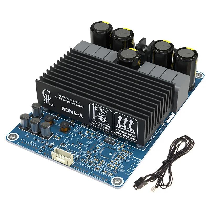 TPA3255 2x300W HIFI Digital Power Class D Amplifier Board High-power 2.0 Channel