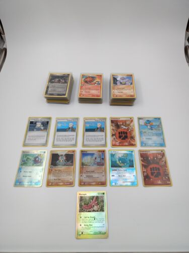 POKEMON LOT EX SERIES 200+ CARDS / 2003-2007 / WITH RARES - HOLOS - REVERSES - Picture 1 of 6