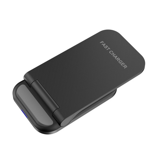 Wireless Fast Charger Charging Stand Dock For Samsung Galaxy iPhone Mobile New - Afbeelding 14 van 21
