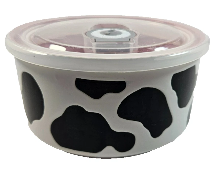 Boston Warehouse Souper Mug Food Storage Container, Cow 22 oz - Image 4 of 4