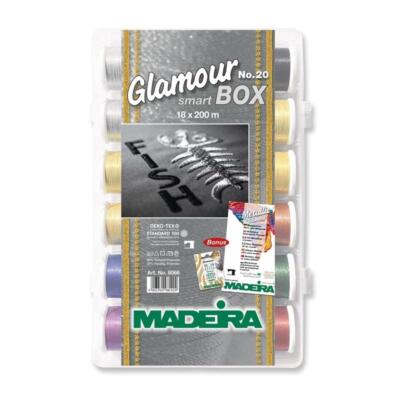 Madeira Glamour No.20 Smartbox (18 Farben/ 200 m) Effektgarn