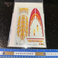 Slixx 1379 Flame Sheet #2 Decals FS2