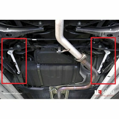 Ultra Racing 4Point Rear Lower Bar For 18-24 KIA FORTE BD / BD GT 1.6T RS4-4144P