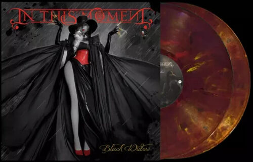 Limited Red Cream Marble Vinyl 2LP In This Moment Black Widow New Mint Metal