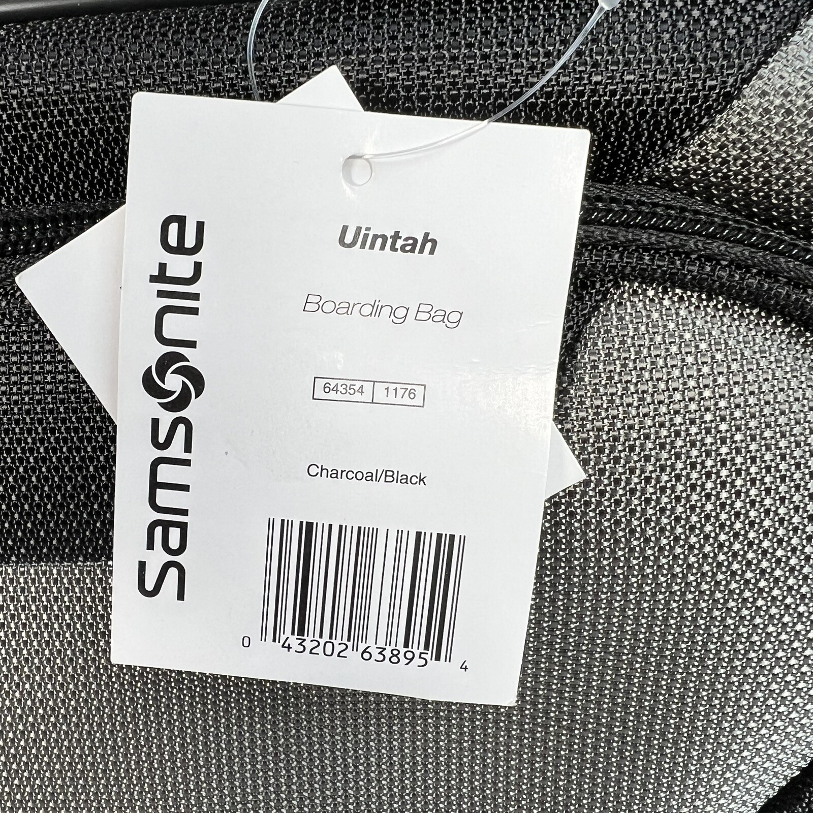 Samsonite Uintah Luggage 19” Boarding Bag Charcoal/black With Tags for sale online eBay