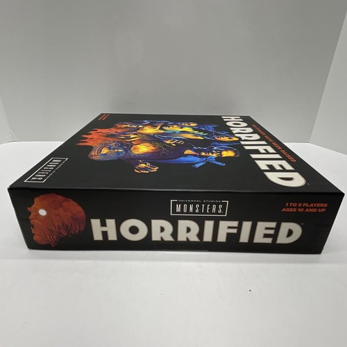 HORRIFIED Universal Studios Monsters Strategy Board Game Dracula Frankenstein - Picture 13 of 24