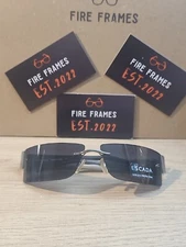 ESCADA RIMLESS EYEGLASSES GLASSES SUNGLASSES E1420 GRY 63-17-120 VINTAGE 100%UV