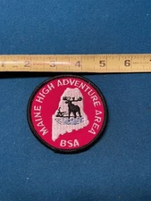 Maine National High Adventure Area Camp Vintage Boy Scout BSA Moose Patch