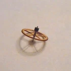 HAMILTON 12 SIZE, GRADE 910 4TH WHEEL COMPLETE  #1294  --   BR-56