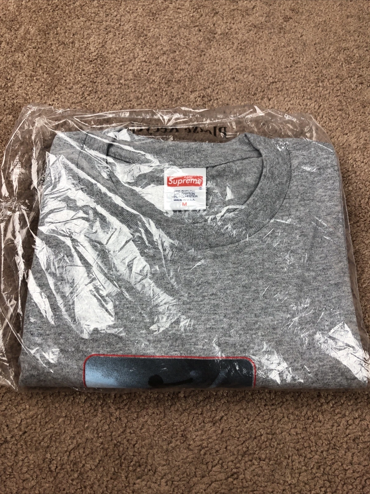 Tee shirt ombre Supreme FW21 gris taille moyenne neuf