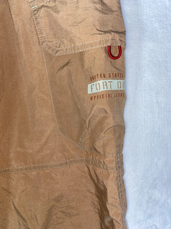 De Colección Equipo Retro para Deportes Paracaídas Patinador Pantalones Sueltos S Marrón Pierna Ancha Años 90 Y2K Foto 2 de 4