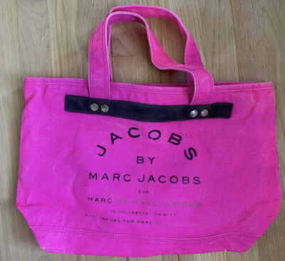 Jacobs By Marc Jacobs Pink Canvas Bag | eBay