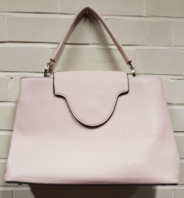 Preloved Damen rosa Handtasche/Schultertasche H 10'' x B 5'' x L 15'' (B8