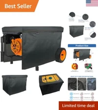 Windproof Generator Shelter Tent - Fits Most 5000W-10000W Models - Durable Cover