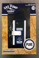 GREENLIGHT GREEN MACHINE CHASE COLLECTORS VINTAGE GAS PUMP THE PURE OIL COMPANY.