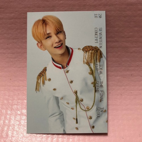 SEVENTEEN JOSHUA Official TRADING CARD Concert IDEAL CUT FINAL Photocard - Bild 8 von 9