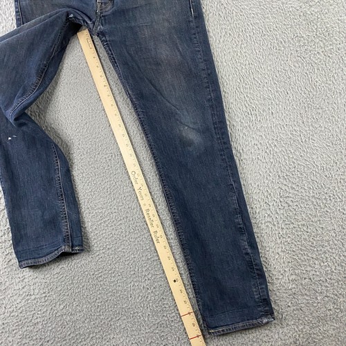Levi's 511 Commuter Slim Stretch Jeans size 34x32 fits 32x30 Reflective Blue - Picture 14 of 16